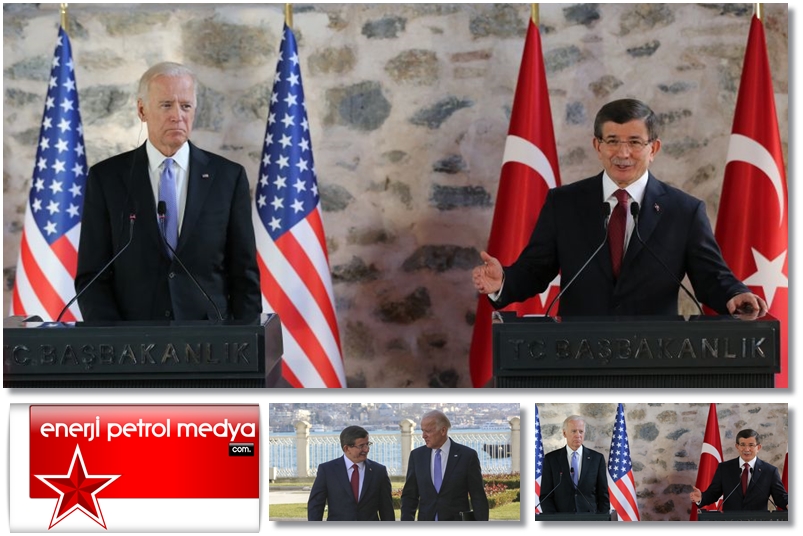 Başbakan Ahmet Davutoğlu, ABD Başkan Yardımcısı Joe Biden - İstanbul   -A1- 988
