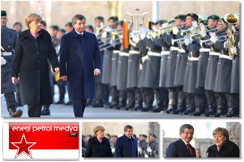 Başbakan Ahmet Davutoğlu, Almanya Şansölyesi Angela Merkel - Almanya - Türkiye - 1-12