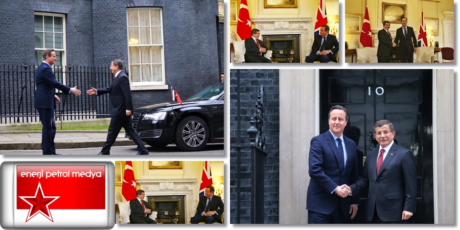 Başbakanımız Ahmet Davutoğlu, İngiltere Başbakanı David Cameron - A123