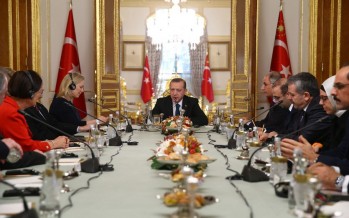 Cumhurbaşkanı Erdoğan, ABD Senato Üyelerini Kabul Etti