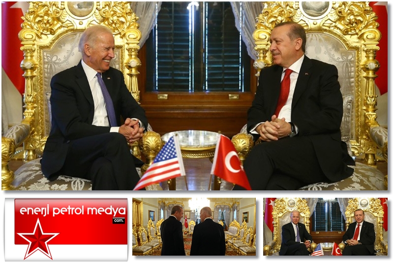Cumhurbaşkanı Recep Tayyip Erdoğan, Amerika Birleşik Devletleri Başkan Yardımcısı Joe Biden - İstanbul -98