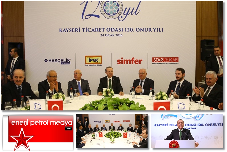 Cumhurbaşkanı Recep Tayyip Erdoğan - Kayseri Ticaret Odası'nın 120. yılı - A11-11