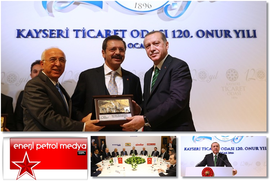 Cumhurbaşkanı Recep Tayyip Erdoğan - Kayseri Ticaret Odası'nın 120. yılı - A11-14