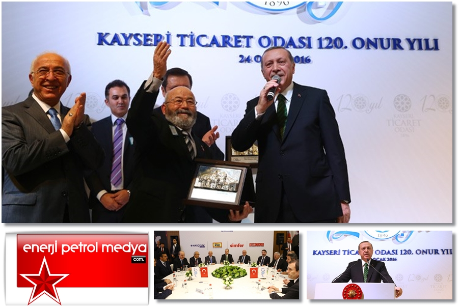 Cumhurbaşkanı Recep Tayyip Erdoğan - Kayseri Ticaret Odası'nın 120. yılı - A11-143