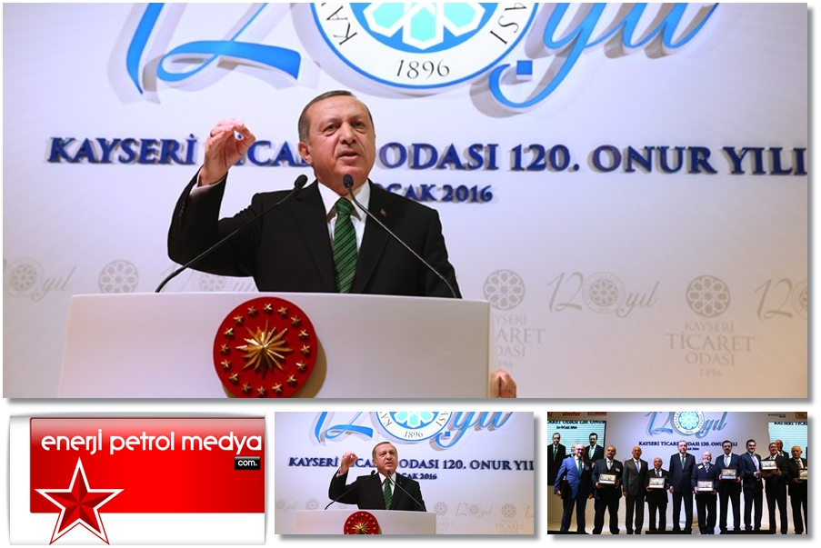 Cumhurbaşkanı Recep Tayyip Erdoğan - Kayseri Ticaret Odası'nın 120. yılı - A11-2332
