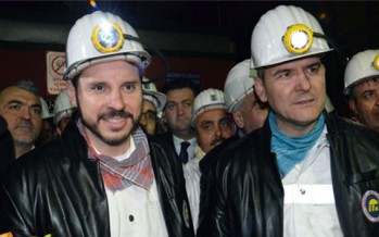 Enerji ve Tabii Kaynaklar Bakanı Albayrak yılbaşını madencilerle geçirdi