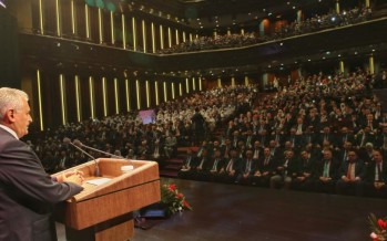 Başbakan Binali Yıldırım, Milli Tarım Projesi toplantısında konuştu