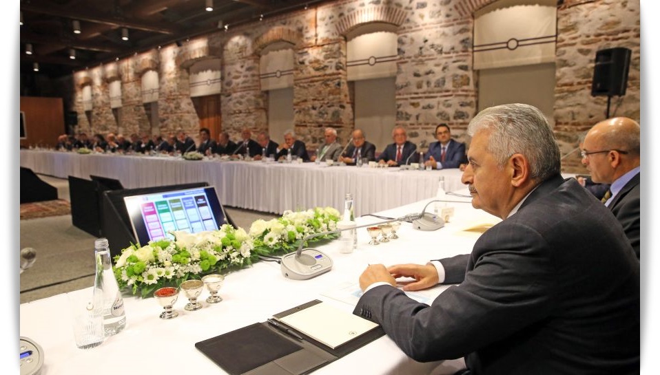 Başbakan Binali Yıldırım, iş dünyası temsilcileriyle bir araya geldi,Enerji-Haber,Gazetesi (4)