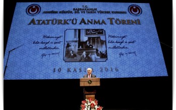 Başbakan Yıldırım, Atatürk’ün Ebediyete İntikalinin 78. Yıldönümü Anma Töreninde konuştu