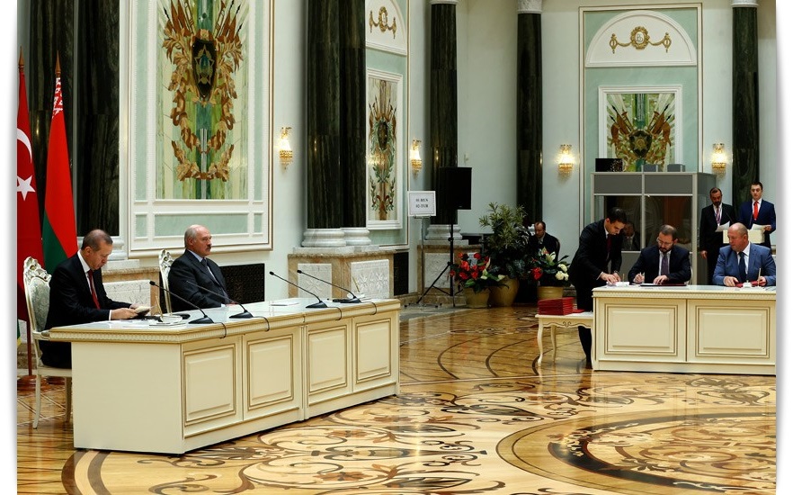 Belarus Cumhurbaşkanı Alexander Lukaşenko-Türkiye Cumhurbaşkanı Recep Tayyip Erdoğan,İzmir Haber (9)
