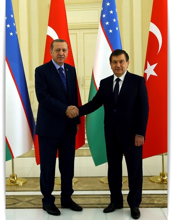 Cumhurbaşkanı Erdoğan, Özbekistan Cumhurbaşkanı Vekili ve Başbakan Mirziyayev-Enerji Haber - Gazetesi (5)