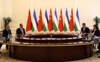 Cumhurbaşkanı Erdoğan, Özbekistan Cumhurbaşkanı Vekili ve Başbakan Mirziyayev’le Görüştü