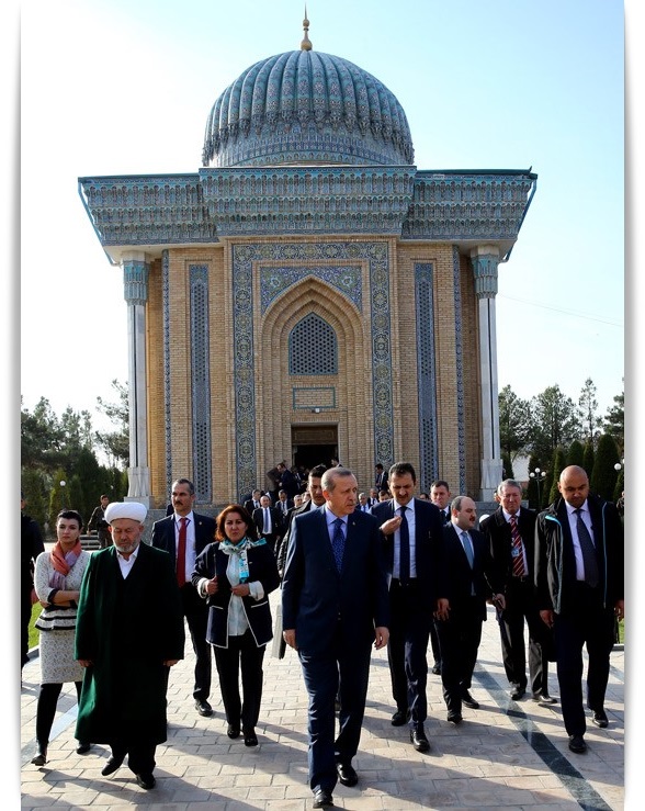 Cumhurbaşkanı Erdoğan, İmam Buhari’nin Türbesini Ziyaret Etti -Özbekistan - Enerji   Haber  (10)