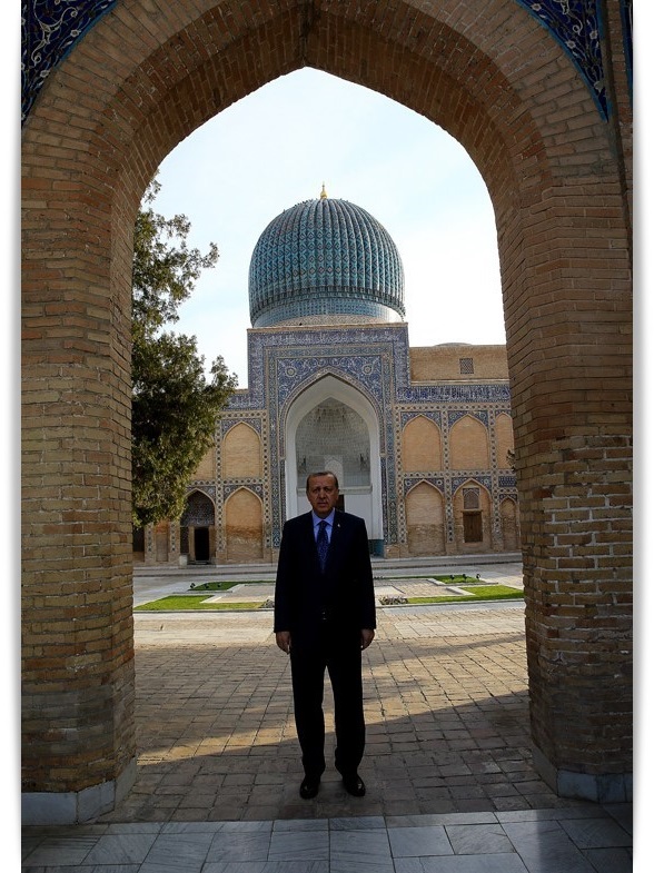 Cumhurbaşkanı Erdoğan, İmam Buhari’nin Türbesini Ziyaret Etti -Özbekistan - Enerji   Haber  (19)