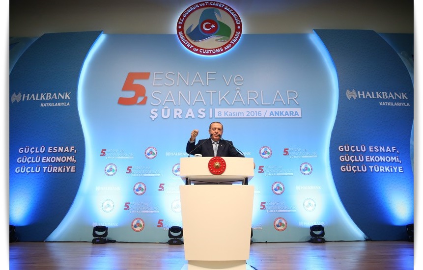 Cumhurbaşkanı Recep Tayyip Erdoğan, 5’incisi düzenlenen Esnaf ve Sanatkârlar Şûrası’na katıldı,Enerji,Haber,Gazetesi (3)
