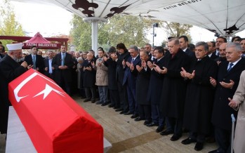 Cumhurbaşkanı Erdoğan, Korkut Özal’ın Cenaze Törenine Katıldı