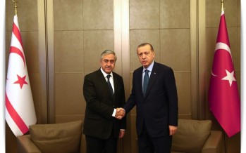 Cumhurbaşkanı Erdoğan, KKTC Cumhurbaşkanı Akıncı ile Görüştü