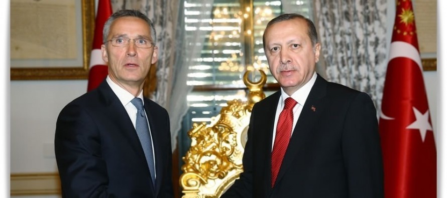 Cumhurbaşkanı Erdoğan, NATO Genel Sekreteri Stoltenberg’i Kabul Etti