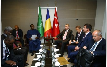 Cumhurbaşkanı Erdoğan, Çad Cumhurbaşkanı Itno ile Görüştü