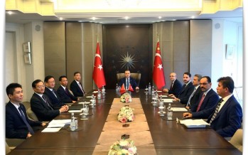 Cumhurbaşkanı Erdoğan, Çin Devlet Konseyi Başbakan Yardımcısı Yang’ı Kabul Etti