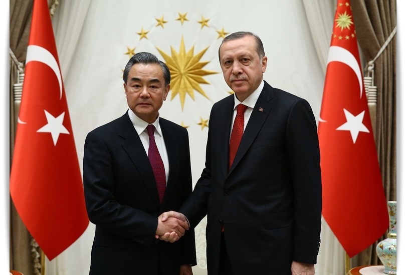 Cumhurbaşkanı Recep Tayyip Erdoğan, Çin Halk Cumhuriyeti Dışişleri Bakanı Wang Yi -Son Dakika - Haber -Enerji (1)