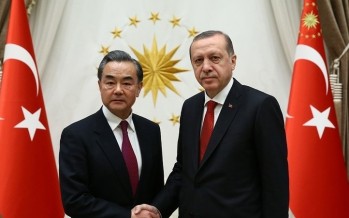 Çin Dışişleri Bakanı Wang Yi Cumhurbaşkanlığı Külliyesinde