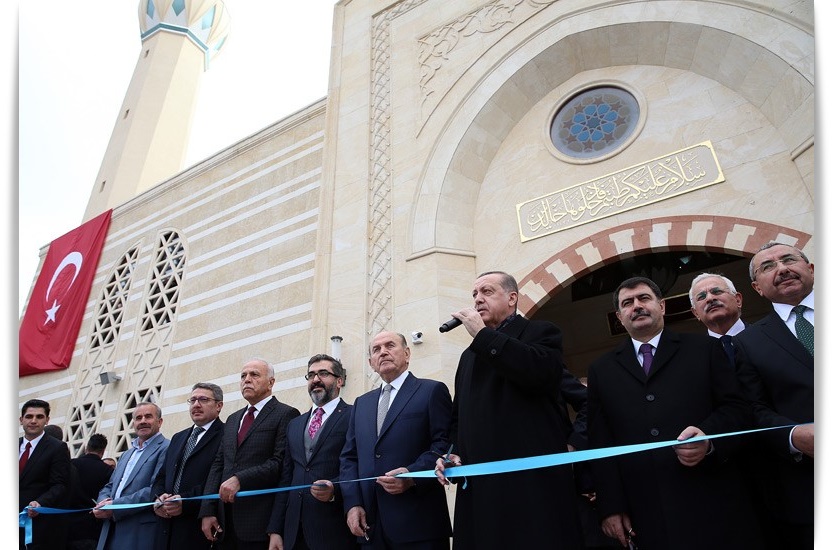 Cumhurbaşkanı Recep Tayyip Erdoğan, İstanbul Sancaktepe , Fatma Fitnat Hanım Camii,Enerji ,Haber  (1)