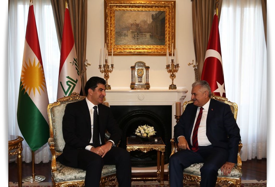 Enerji  haber - Başbakan Yıldırım, Irak Kürt Bölgesel Yönetimi Başbakanı Barzani ile görüştü- (2)