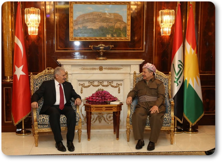 Enerji  gazetesi - Başbakan Binali Yıldırım,Mesud Barzani (6)