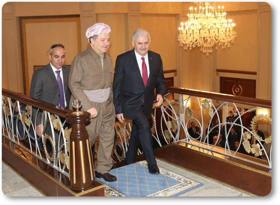 Enerji  gazetesi - Başbakan Binali Yıldırım,Mesud Barzani (7)