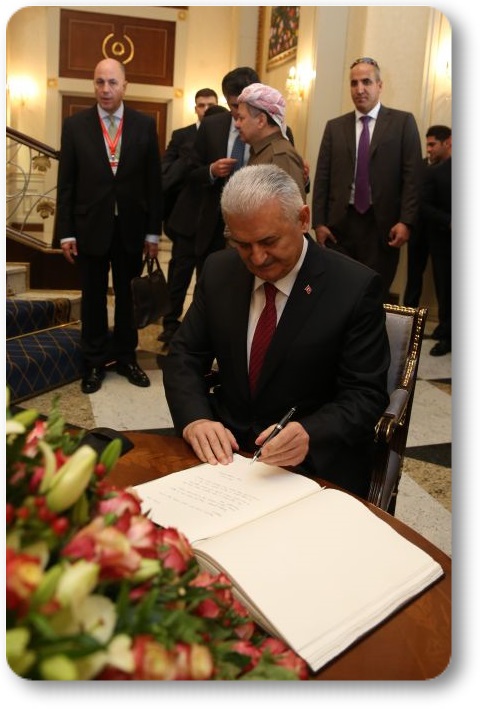 Enerji  gazetesi - Başbakan Binali Yıldırım,Mesud Barzani (8)