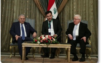 Başbakan Yıldırım, Irak Cumhurbaşkanı Masum ile görüştü