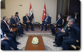 Başbakan Yıldırım, Irak Cumhurbaşkanı Yardımcısı Allavi ile bir araya geldi