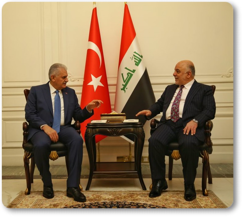Türkiye Başbakan Binali Yıldırım, Irak Başbakanı Haydar el-İbadi -Enerji Gazetesi (2)