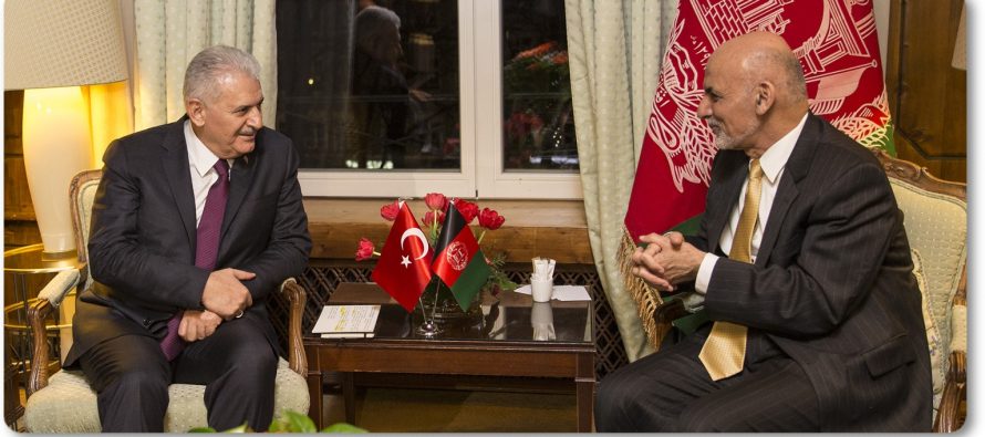 Başbakan Yıldırım, Afganistan Cumhurbaşkanı Ahmedzai ile görüştü