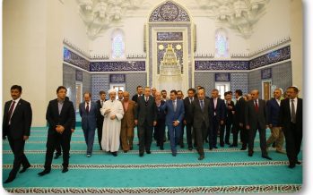 Cumhurbaşkanı Erdoğan, Ulus İtfaiye Meydanı Camii’ni İnceledi