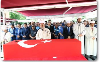 Cumhurbaşkanı Erdoğan, Şırnak’ta şehit olan Albay Peker’in cenaze törenine katıldı