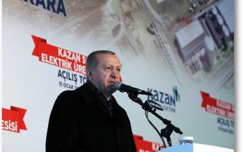 Cumhurbaşkanı Erdoğan Kazan Soda Elektrik Üretim Tesisi Açılış Töreni’nde konuştu