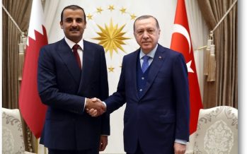Cumhurbaşkanı Erdoğan, Katar Emiri Al Sani ile Görüştü