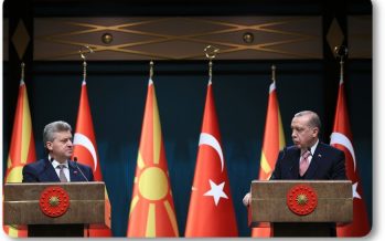 Cumhurbaşkanı Erdoğan, Makedonya Cumhurbaşkanı  İvanov ortak basın toplantısı düzenledi