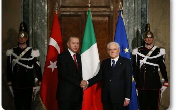 Cumhurbaşkanı Erdoğan, İtalya Cumhurbaşkanlığı Sarayında