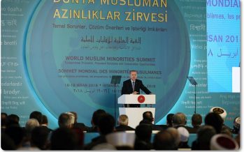 Cumhurbaşkanı Erdoğan, Dünya Müslüman Azınlıklar Zirvesi’ne katıldı
