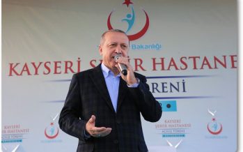 Cumhurbaşkanı Erdoğan, Kayseri Şehir Hastanesi Açılış Töreni’nde konuştu