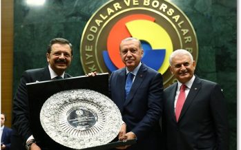 Cumhurbaşkanı Erdoğan, TOBB Hizmet Şeref Belgesi Takdim Töreni’nde konuştu