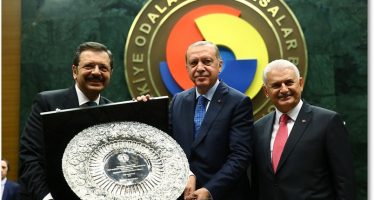 Cumhurbaşkanı Erdoğan, TOBB Hizmet Şeref Belgesi Takdim Töreni’nde konuştu