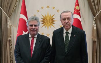 Cumhurbaşkanı Recep Tayyip Erdoğan, Brezilya Büyükelçisi Carlos Martins Ceglia’yı, kabul etti.
