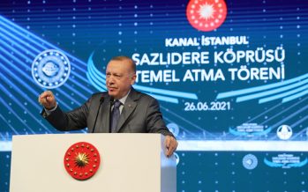Cumhurbaşkanı Erdoğan, “Kanal İstanbul, ülkemizin en önemli değerlerinden biri olarak tarihteki yerini alacaktır”
