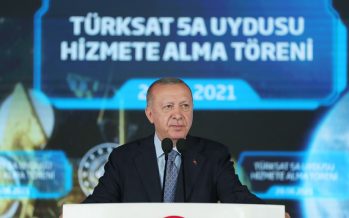 Cumhurbaşkanı Erdoğan, Türksat 5A Uydusu Hizmete Alma Töreni’ne katıldı