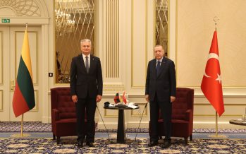Cumhurbaşkanı Erdoğan, Litvanya Cumhurbaşkanı Nauseda ile bir araya geldi