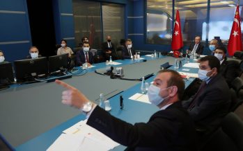 Cumhurbaşkanı Erdoğan, Devlet Bilgi Koordinasyon Merkezi’nde yangınlar hakkında bilgi aldı